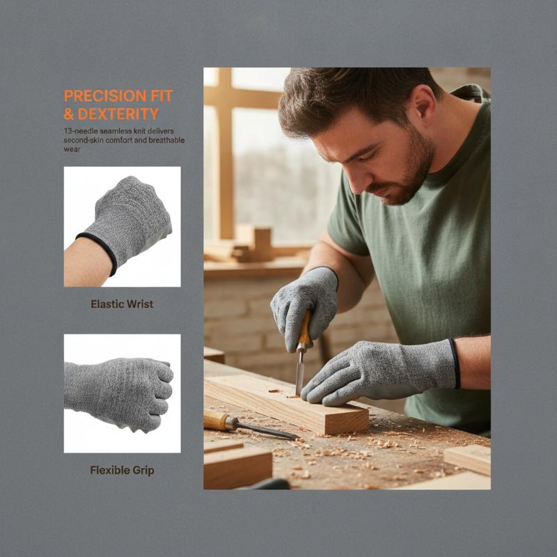 Garden Gloves - 1 para wytrzymałych, odpornych na przecięcia
