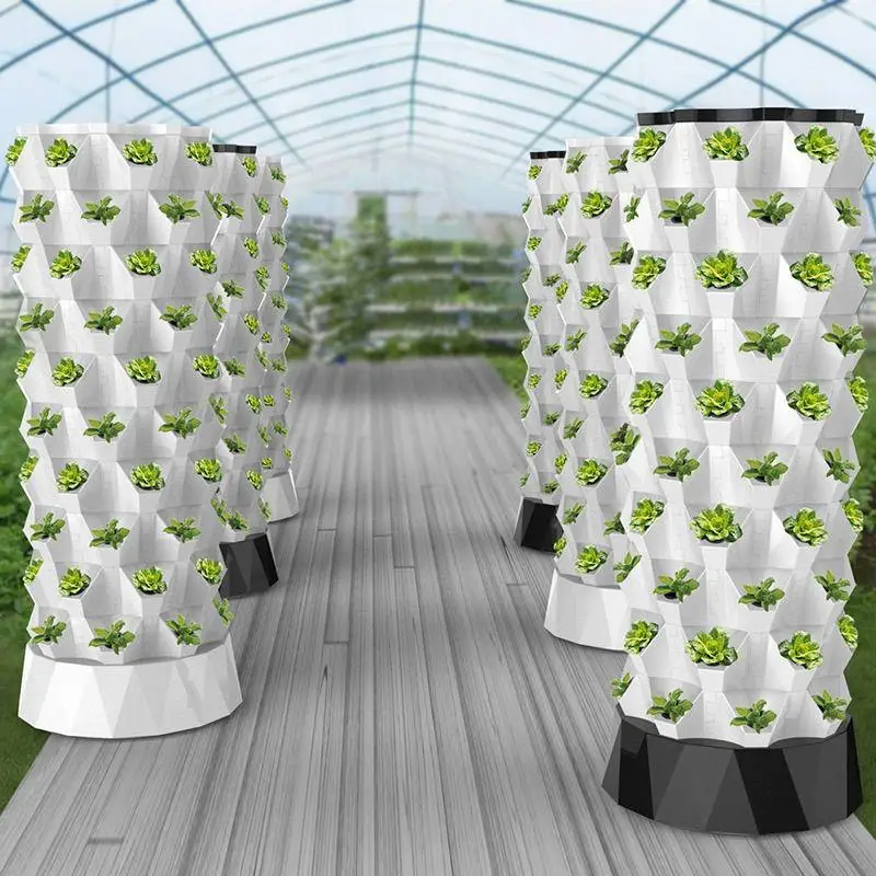 Vertical Planter - Pionowa wieża do uprawy hydroponicznej, doniczka
