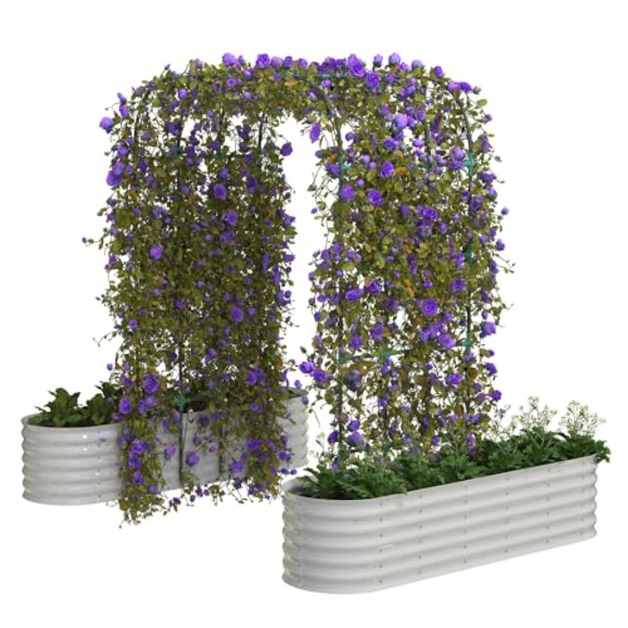 Raised Garden Bed - Wysoka, ocynkowana grządka podwyższona o wysokości