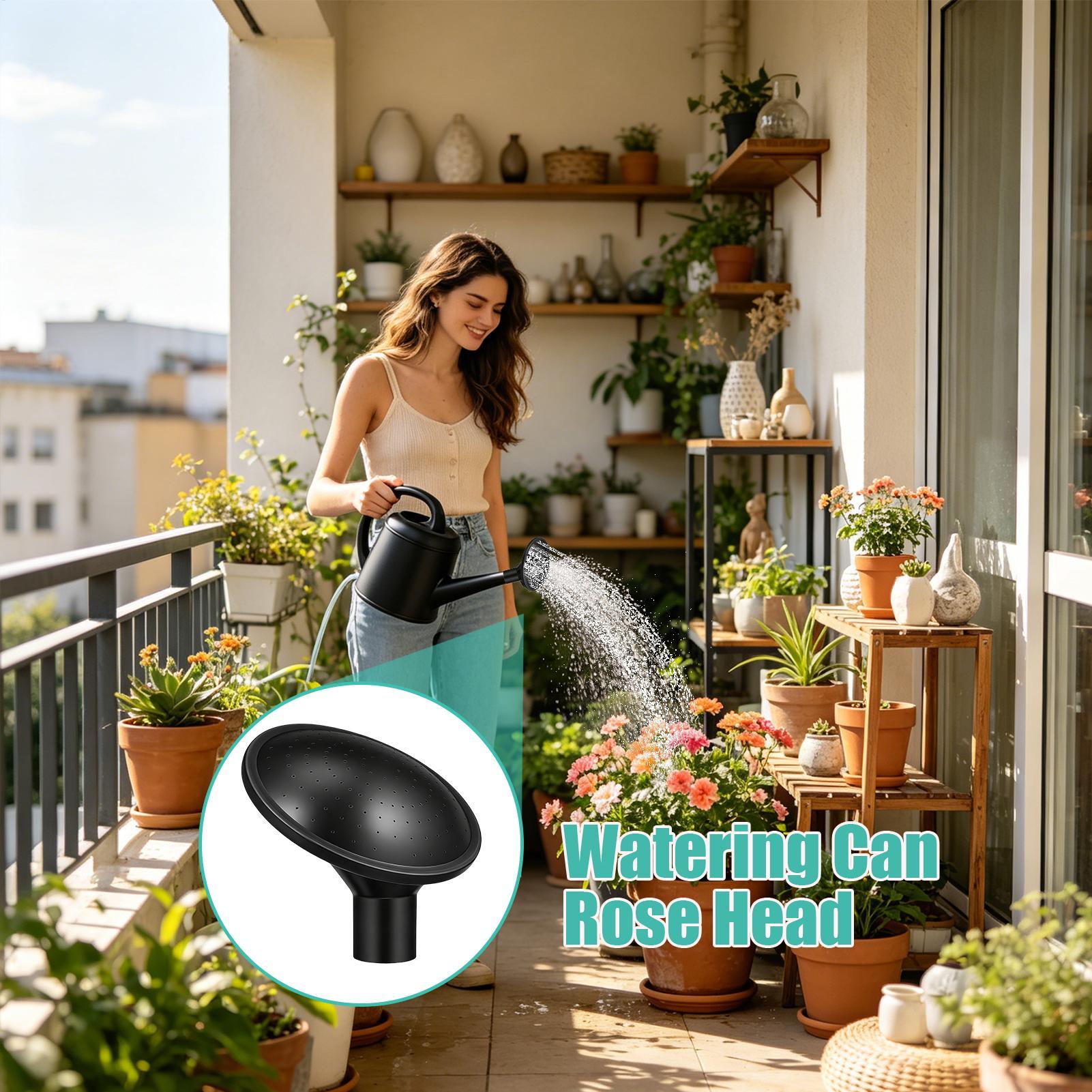 Watering Can - 2 szt. Czarna dysza do zraszacza