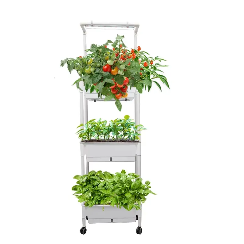 Przenośny, pionowy, 3-poziomow – Self Watering Planter recenzja i cena