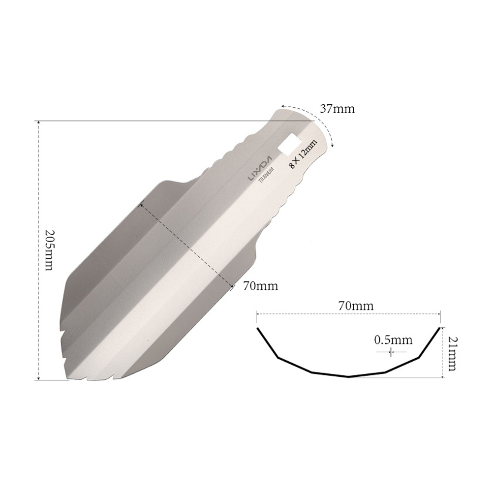 Łopatka ogrodowa tytanowa Lixa – Trowel Garden Tools recenzja i cena