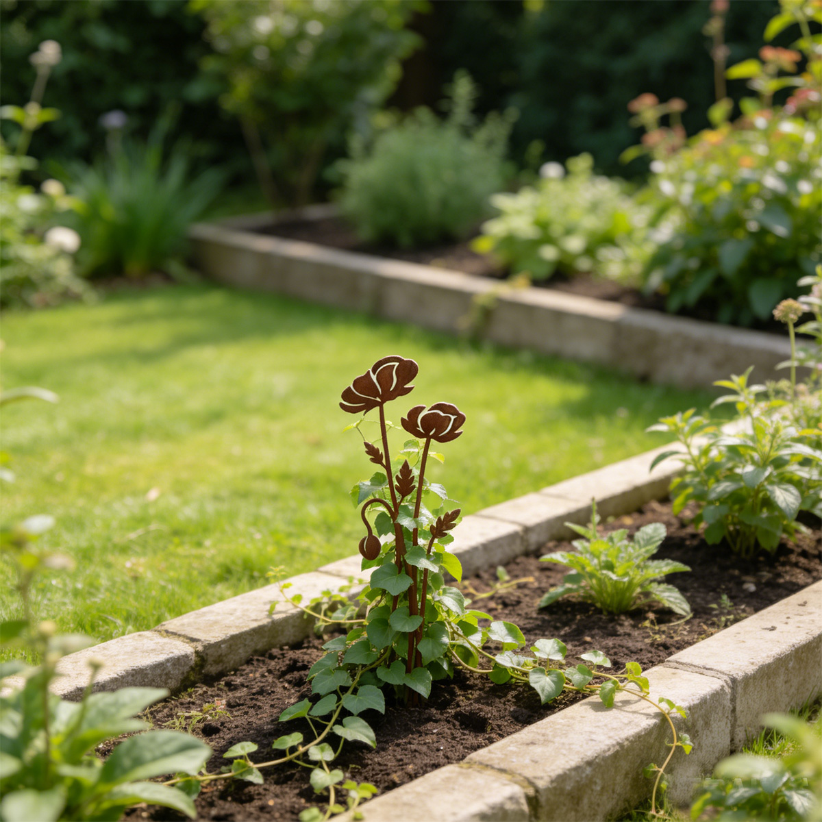 1 szt. Żelazna dekoracyjna ozd – Raised Garden Bed recenzja i cena