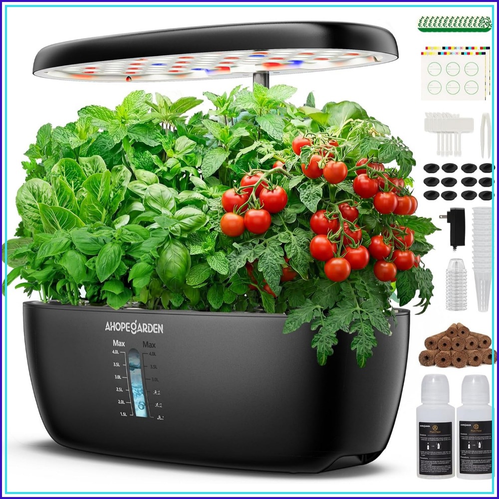 12-pojemnikowy ogród hydroponi – Hydroponic Kit recenzja i cena