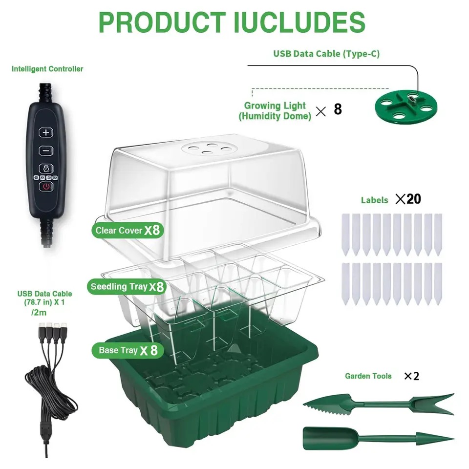 KEBINCPLED Pełnospektralna Lam – Seed Starter Tray recenzja i cena